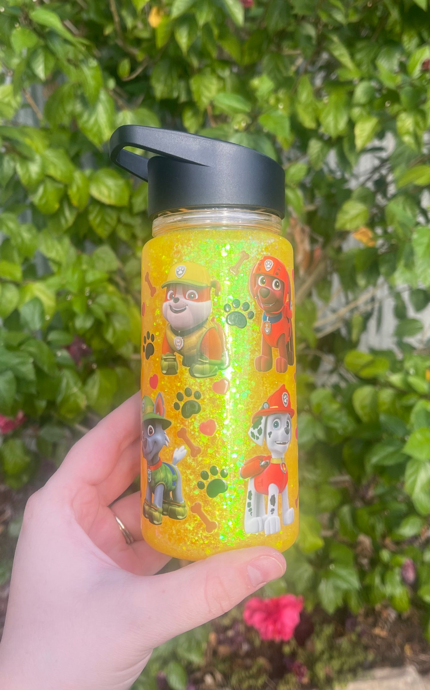 Paw Patrol Kids Snowglobe Drink Bottle