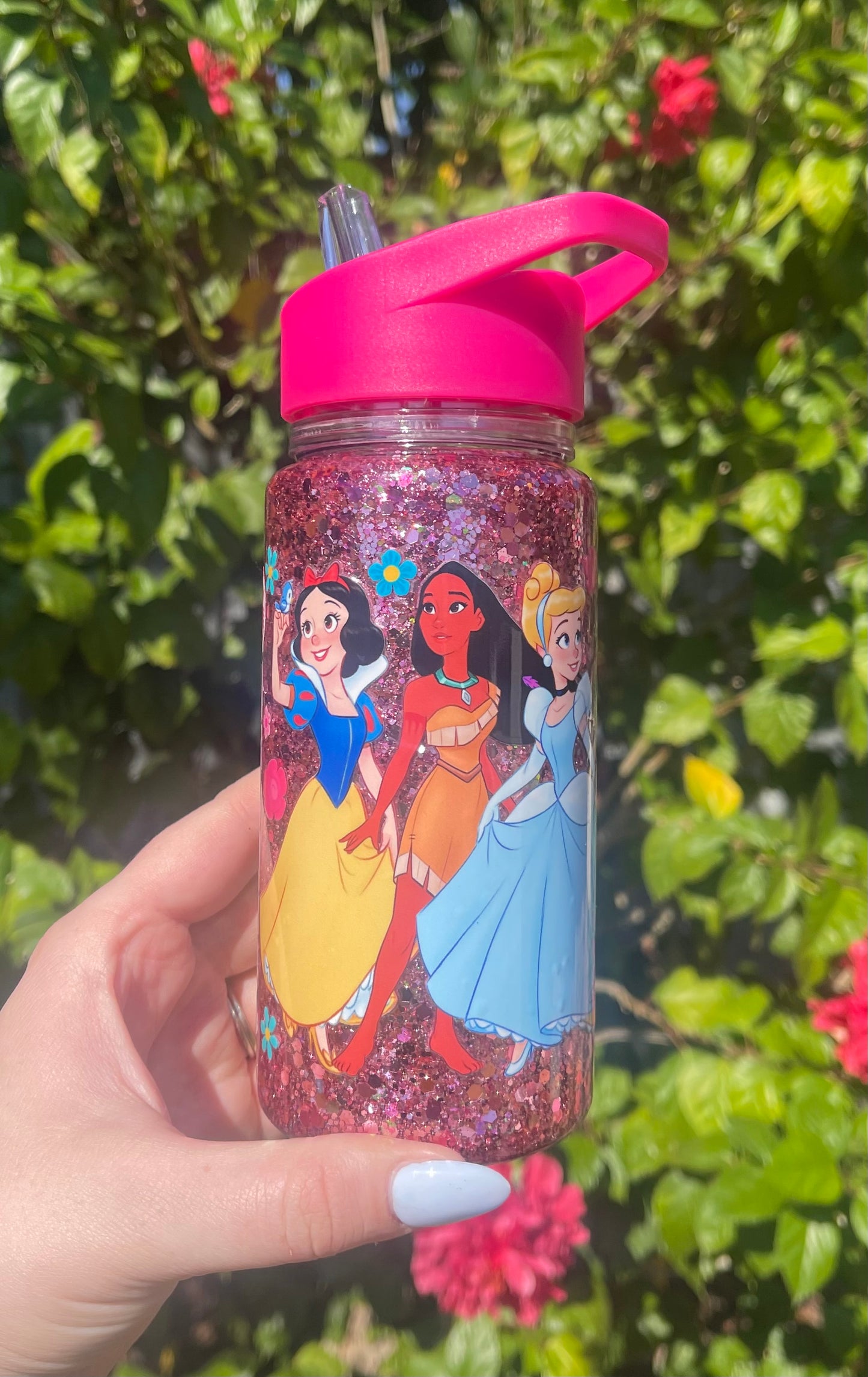 Princess Snowglobe Kids Drink Bottle