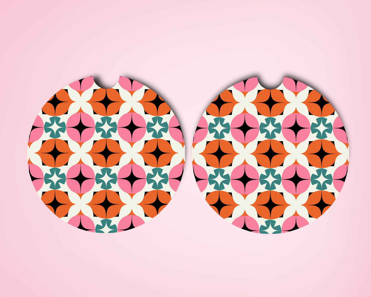 Daphne Car Coasters