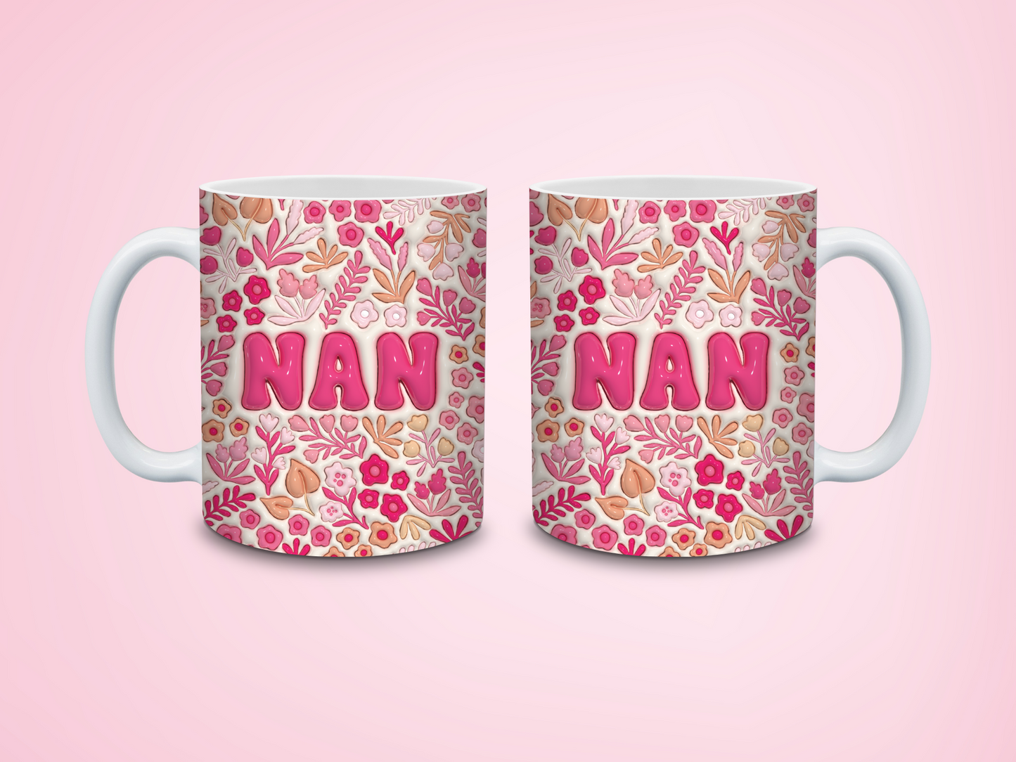 Pink Nan Sublimation Mug