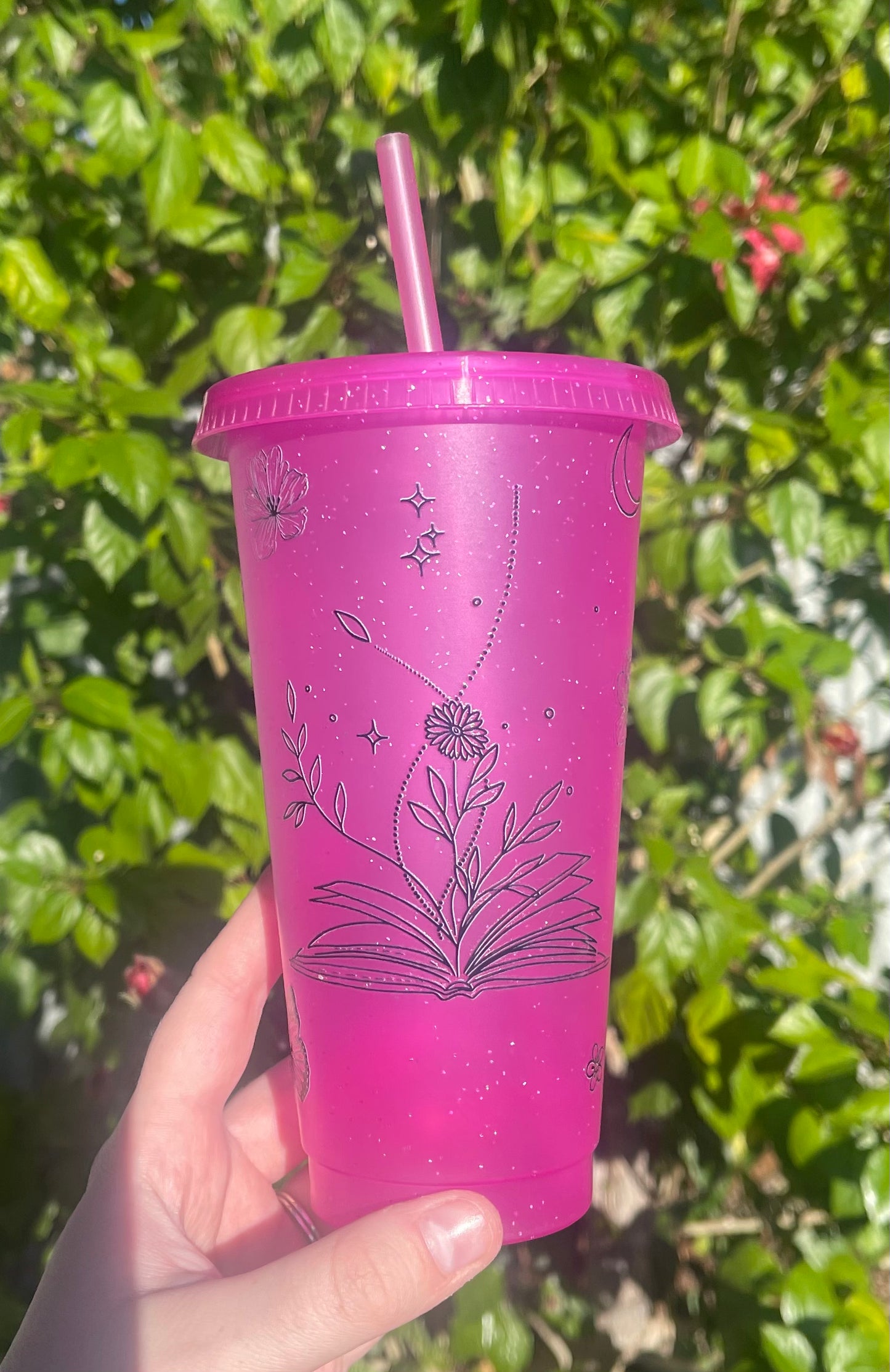 Pink Book Cold Cup