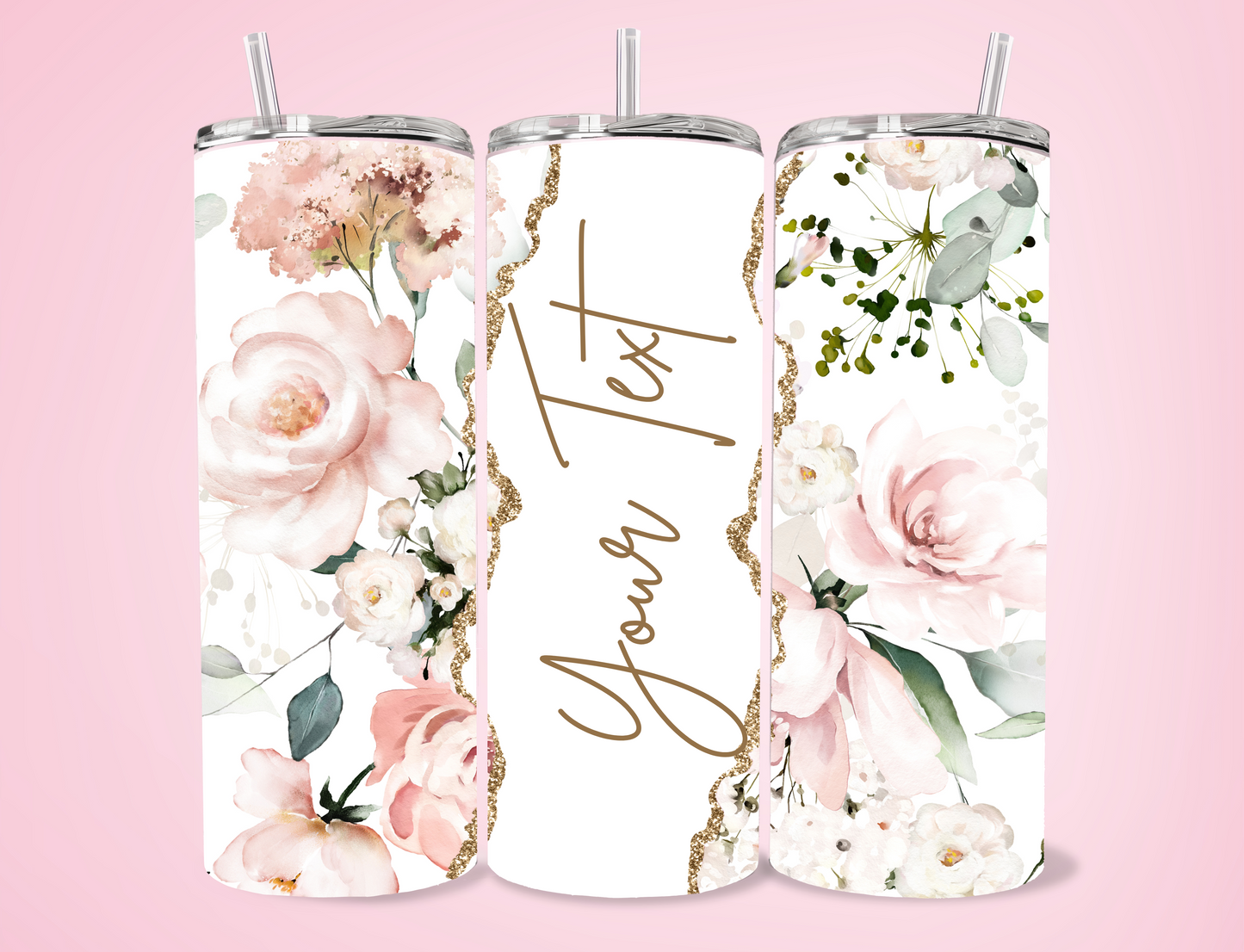 Jessica Customisable 20oz Sublimation Tumbler