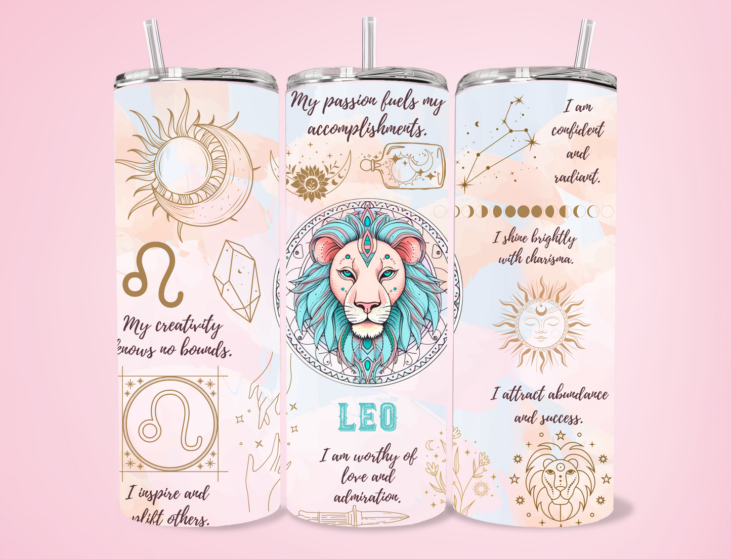 Leo 20oz Sublimation Tumbler