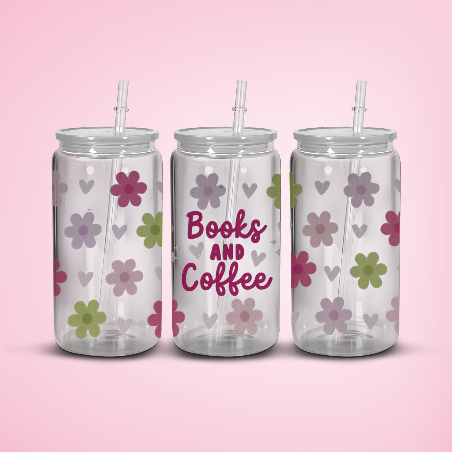 Book Girly #2 Custom Snowglobe Tumbler