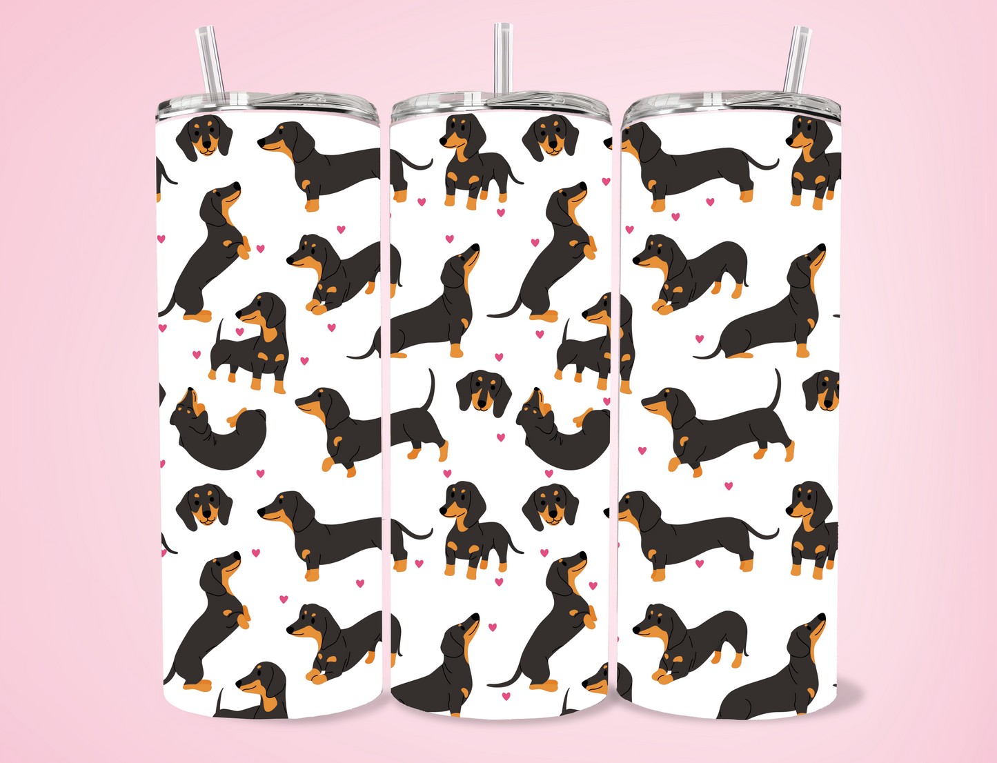 Dachshund 20oz Sublimation Tumbler