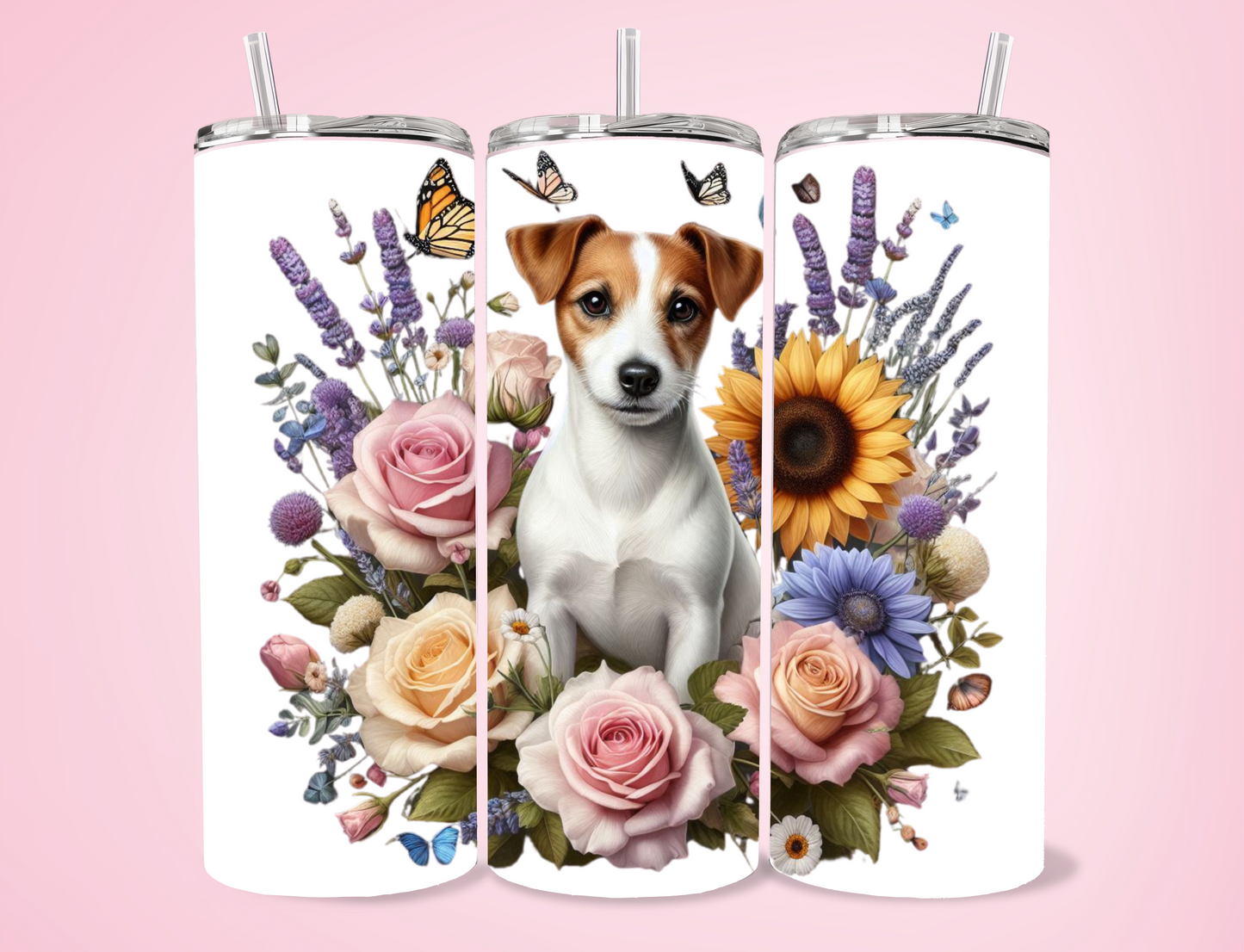Buddy - Jack Russell Terrier 20oz Sublimation Tumbler