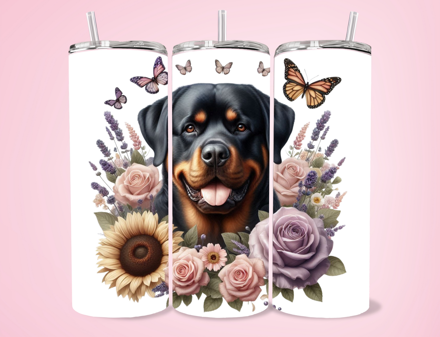 Brandy - Rottweiler 20oz Sublimation Tumbler
