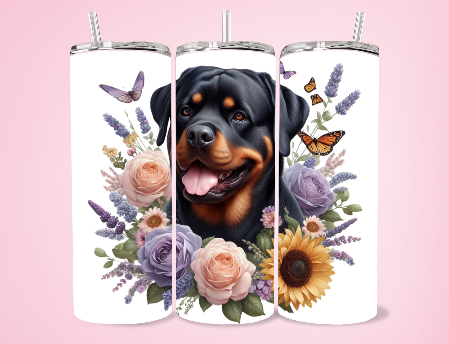 Apollo - Rottweiler 20oz Sublimation Tumbler