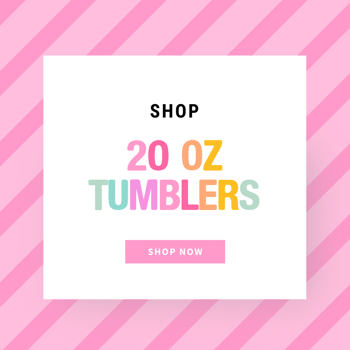 20oz Sublimation Tumblers