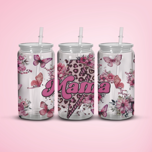 Mama #1 Custom Snowglobe Tumbler