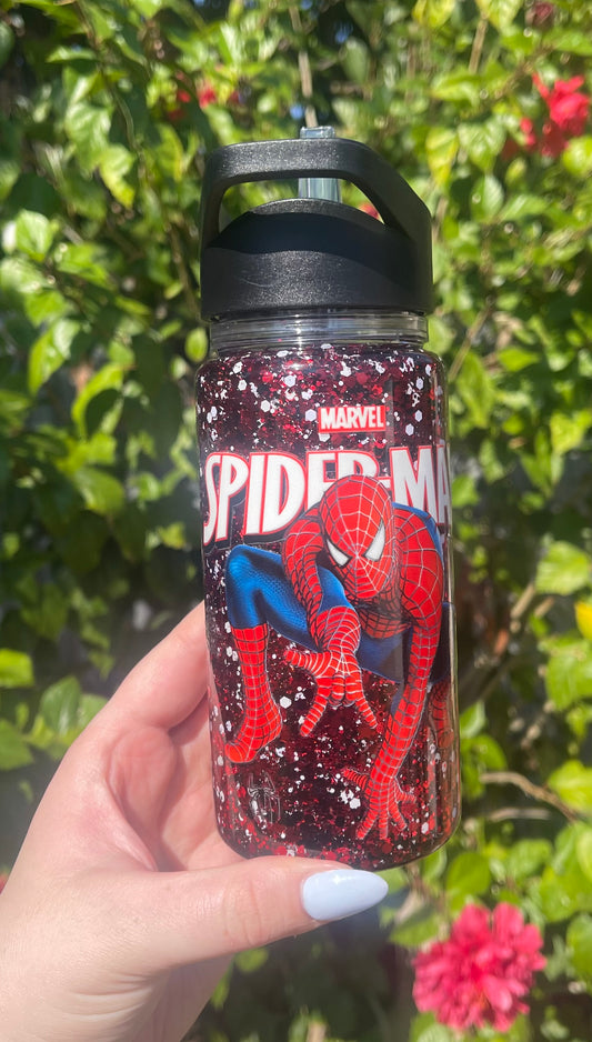 Spider-Man Kids Snowglobe Drink Bottle