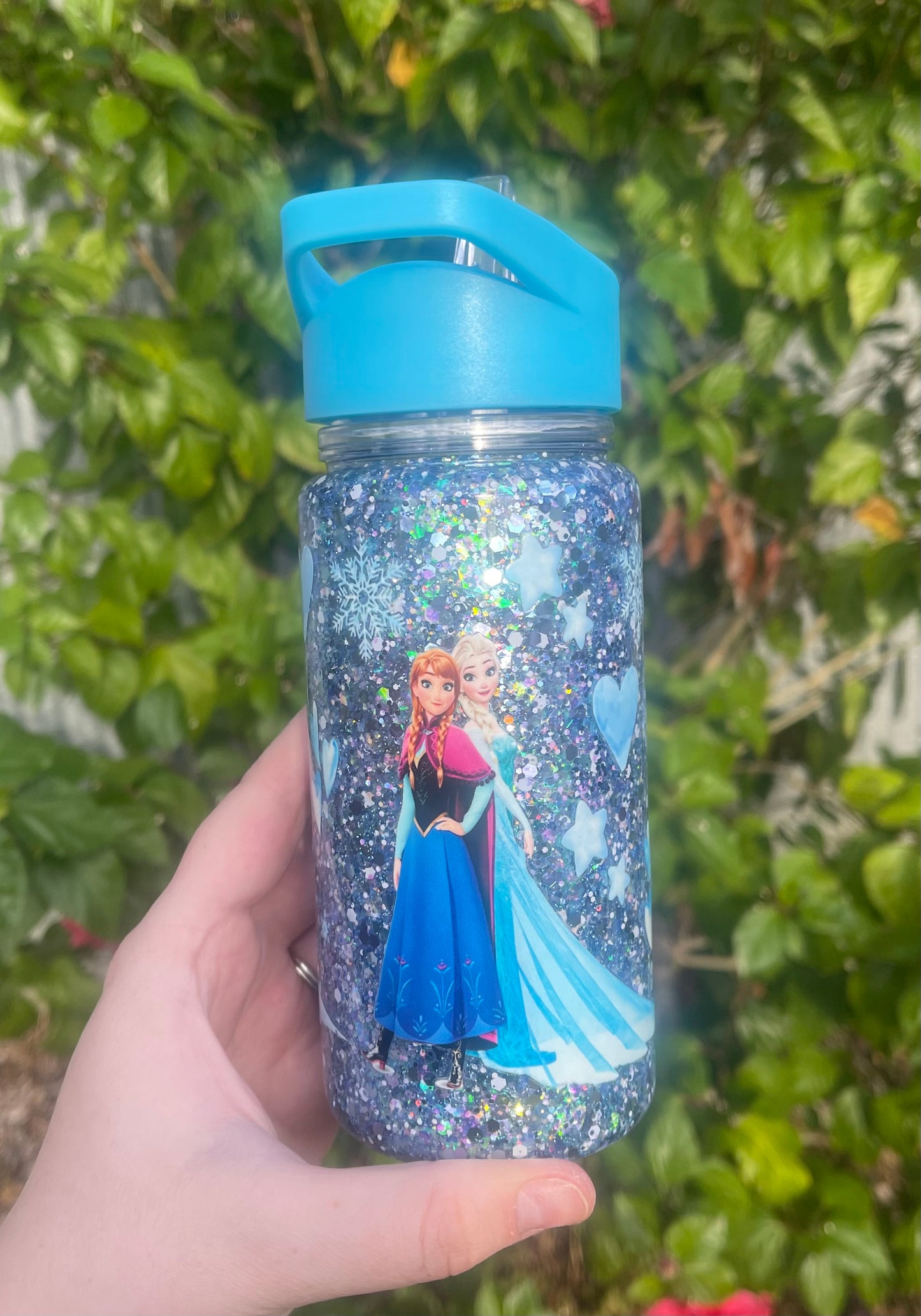 Frozen Kids Snowglobe Drink Bottle