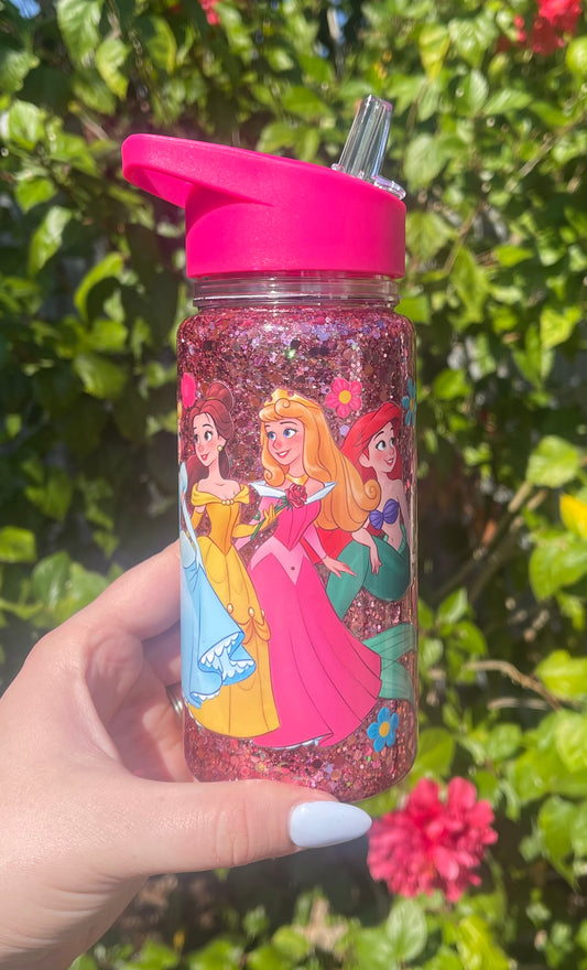 Princess Snowglobe Kids Drink Bottle
