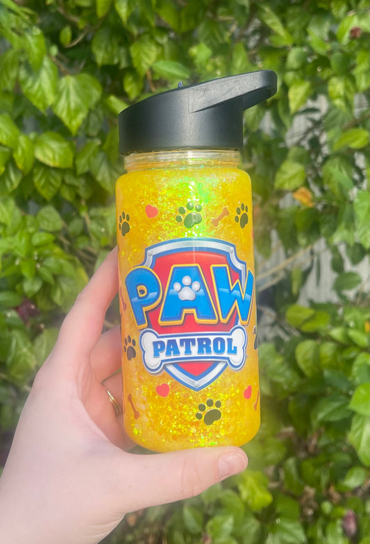 Paw Patrol Kids Snowglobe Drink Bottle