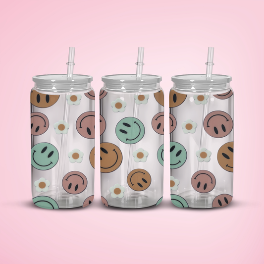 Smiley #1 Custom Snowglobe Tumbler