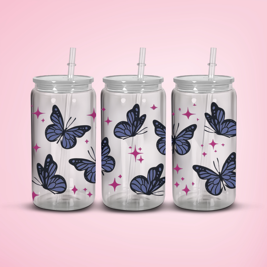 Butterfly #1 Custom Snowglobe Tumbler
