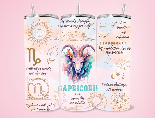 Capricorn 20oz Sublimation Tumbler