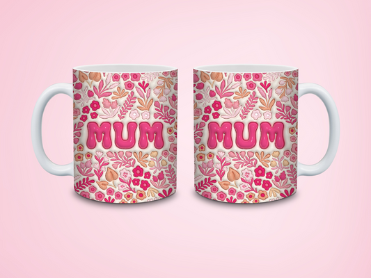 Pink Mum Sublimation Mug