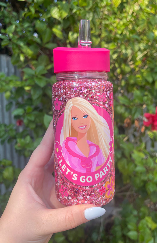 Let’s Go Party Kids Snowglobe Drink Bottle