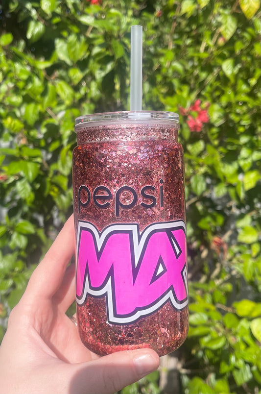 Drinks Pre Made Snowglobe Tumbler