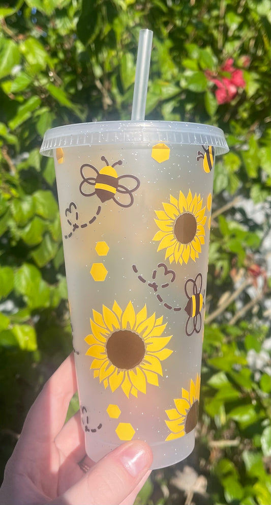Sunflower Cold Cup
