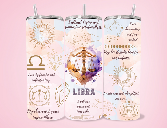 Libra 20oz Sublimation Tumbler