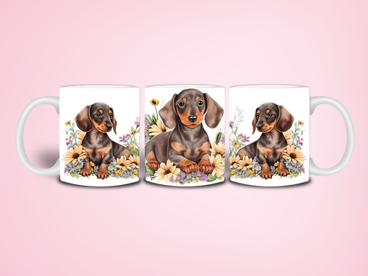 Dachshund Sublimation Mug