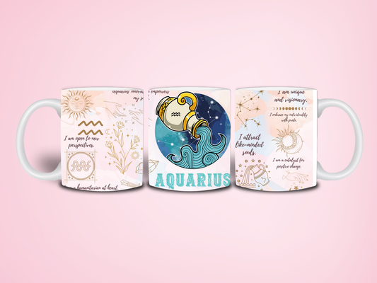 Aquarius Sublimation Mug