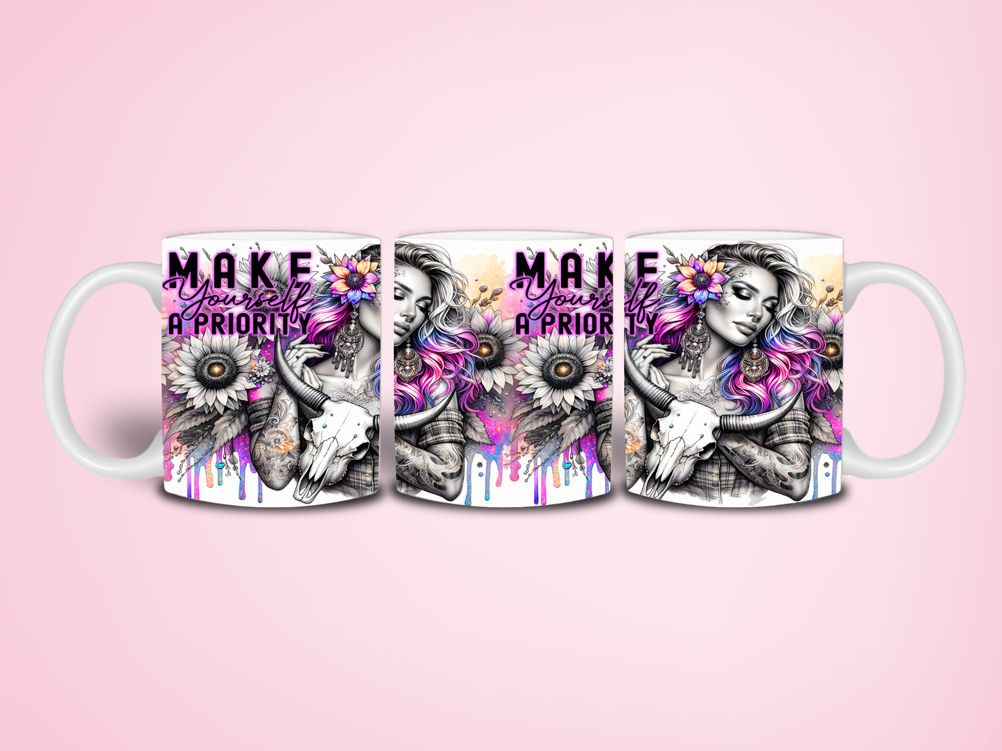 Make yourself a priority Sublimation Mug