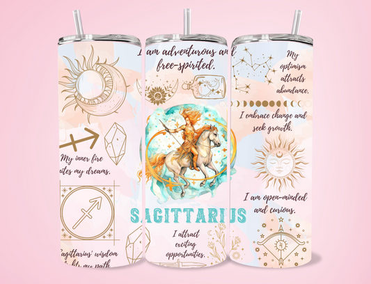 Sagittarius 20oz Sublimation Tumbler
