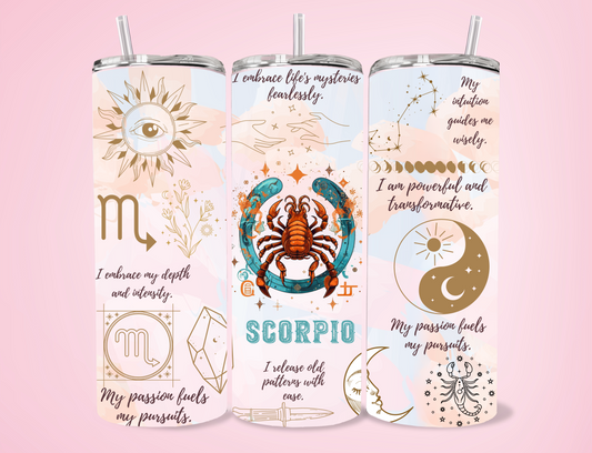 Scorpio 20oz Sublimation Tumbler
