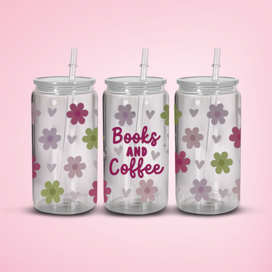 Book Girly #2 Custom Snowglobe Tumbler