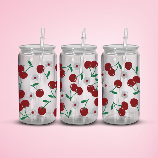 Cherry #1 Custom Snowglobe Tumbler