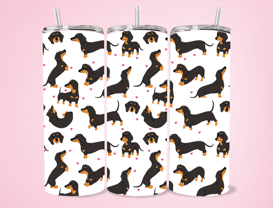 Dachshund 20oz Sublimation Tumbler