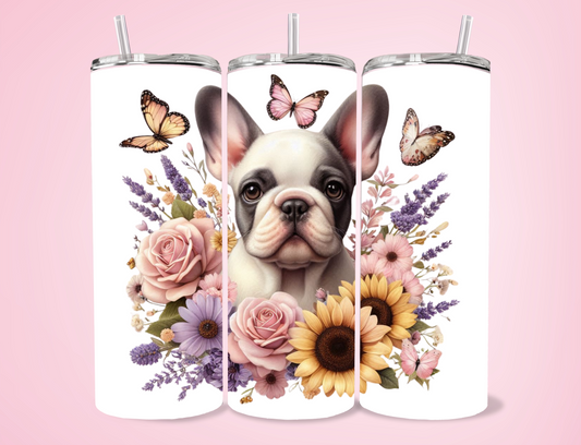 Biscuit - French Bulldog 20oz Sublimation Tumbler