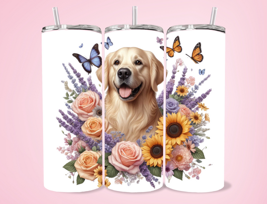 Honey - Golden Retriever 20oz Sublimation Tumbler