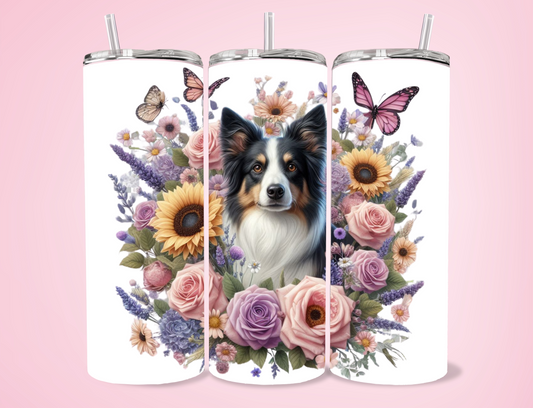 Coco - Border Collie 20oz Sublimation Tumbler