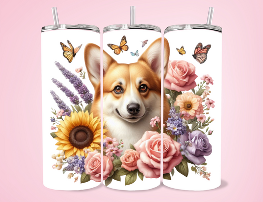 Sadie - Corgi 20oz Sublimation Tumbler