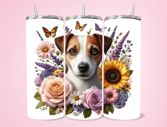 Jimmy - Jack Russell Terrier 20oz Sublimation Tumbler
