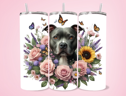 Bailey - Staffy 20oz Sublimation Tumbler