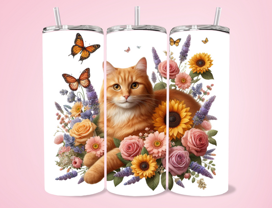 Cinnamon - Ginger Cat 20oz Sublimation Tumbler