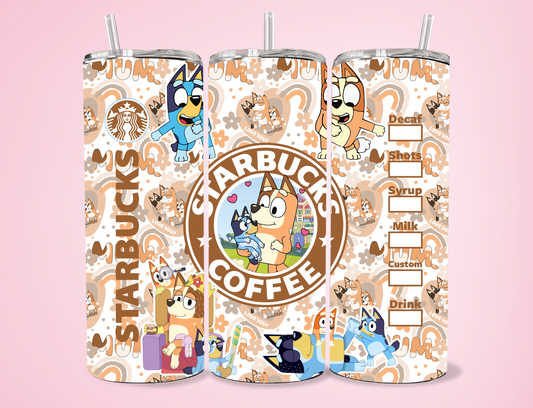 Starbies Mum 20oz Sublimation Tumbler